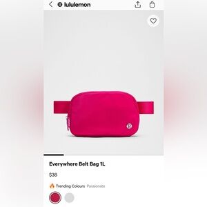 NWT! Lululemon belt bag